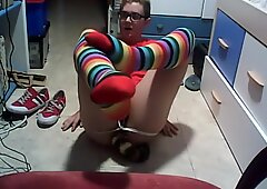 Socks Fetish, Tail And Cock