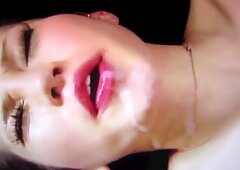 Smoking hot Japanese girl gets screwed and creamed