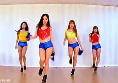 Waveya Coreanas Dançarinos esplêndidos editar (sem som)