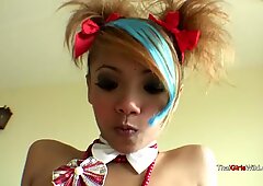 Thai teenager queen takes dick