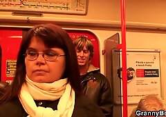 Gancia TETTONA TARDONA Signora in Metro